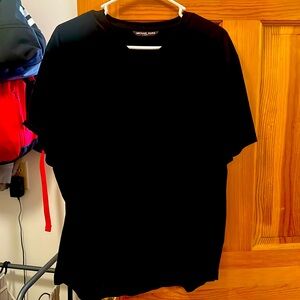 Michael Kors Black V-Neck T! Minimal wear, no stains!